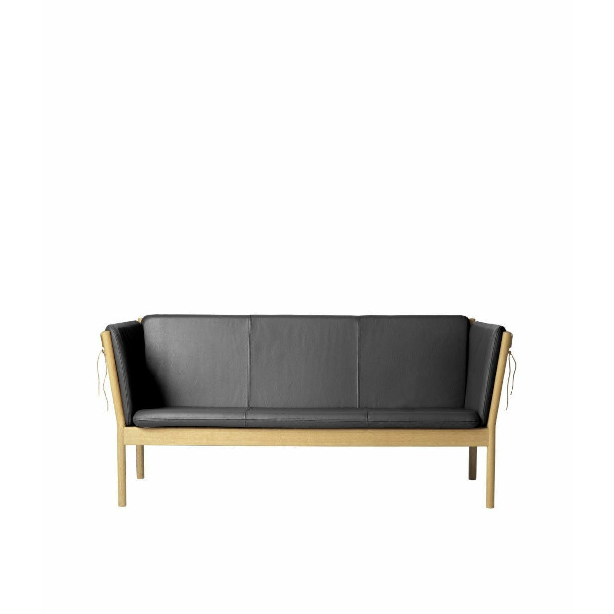 Fdb Møbler J149 Three Seater Sofa, Natural/Black