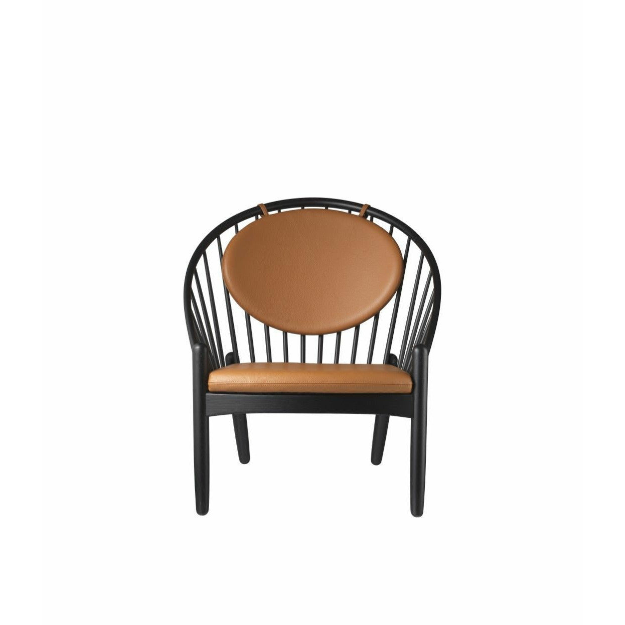 Fdb Møbler J166 Jørna Chair, noir / cognac