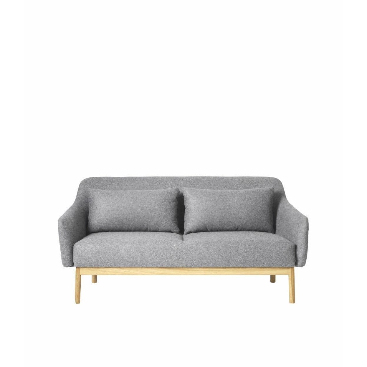 FDB Møbler L38 Gesja Sofa Two -zits 2 -zitter, lichtgrijs