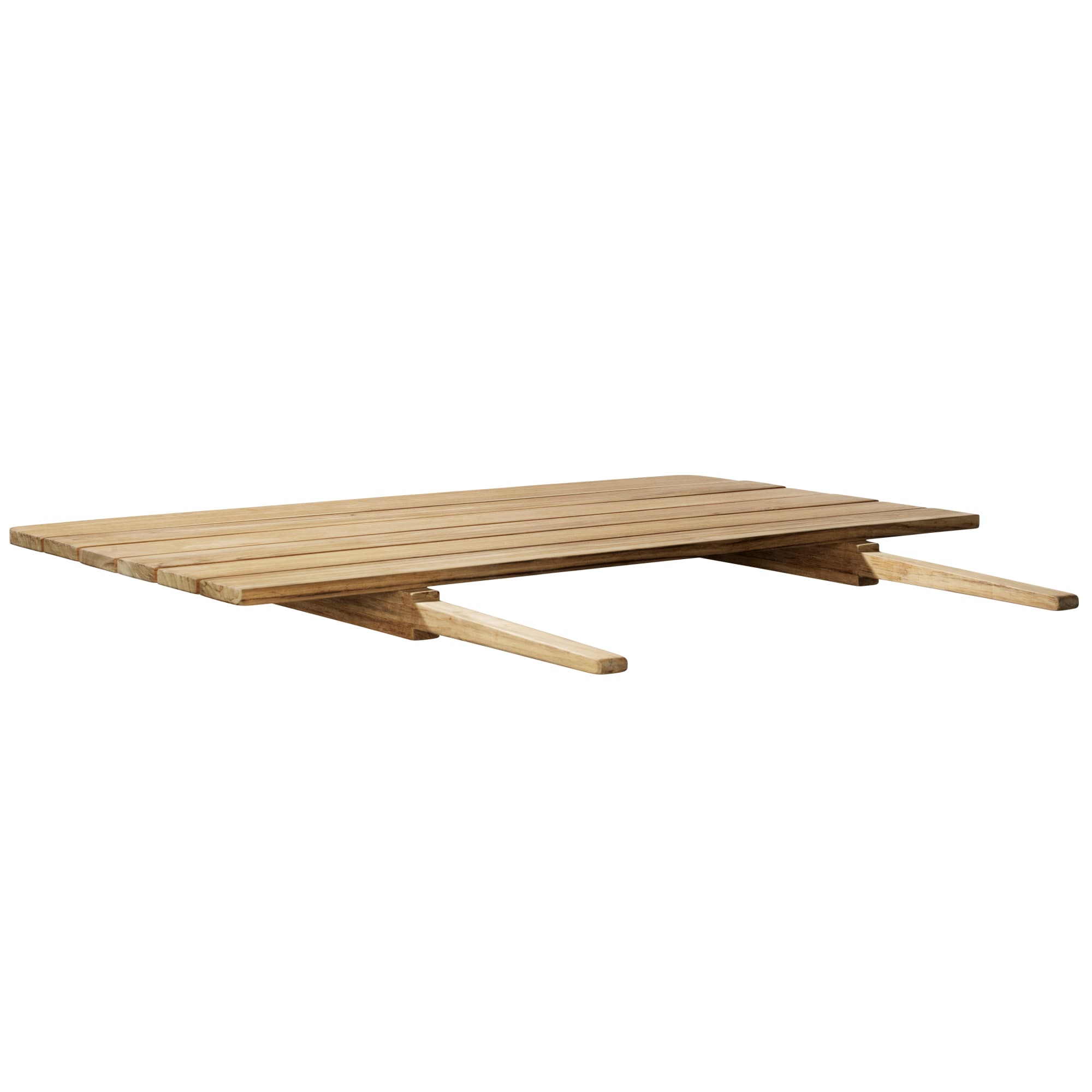 Fdb Møbler M5 Together Extension Assiette pour la table de jardin M2 et M4, teck