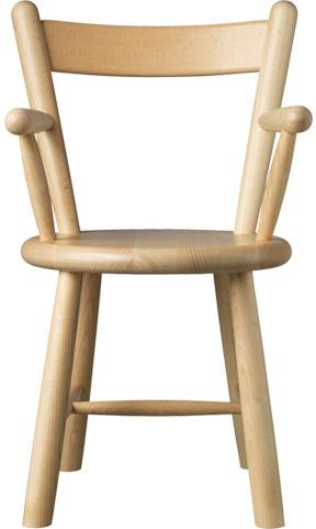 FDB Møbler P9 High Chair, Natural Beech