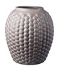 FDB Møbler S7 Lupine Vase breit H: 22 cm, warmes Grau