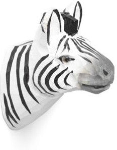 Ferm Living Dierlijke hand gesneden haak Zebra