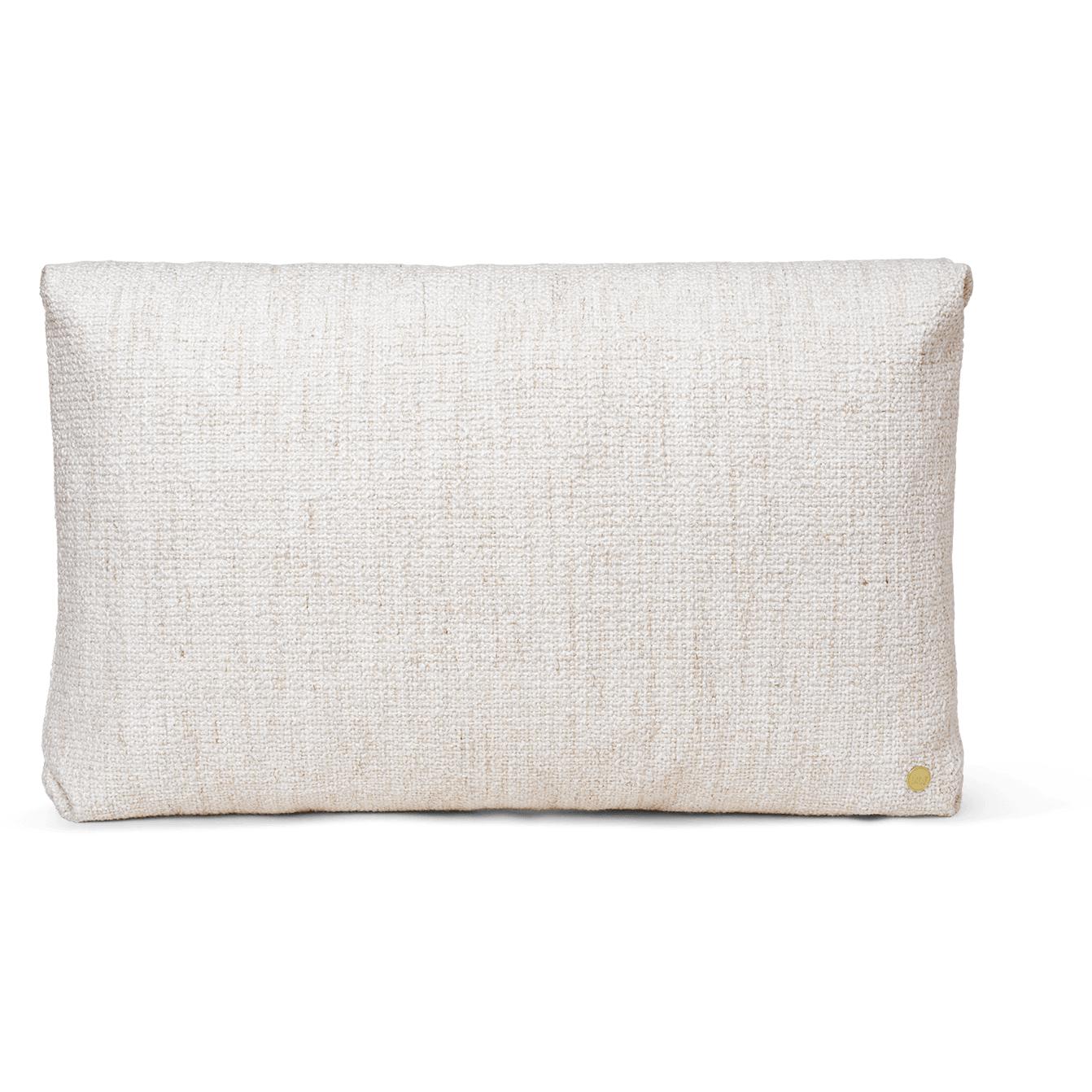 Ferm Living Clean Kissen Bouclé, aus weiß