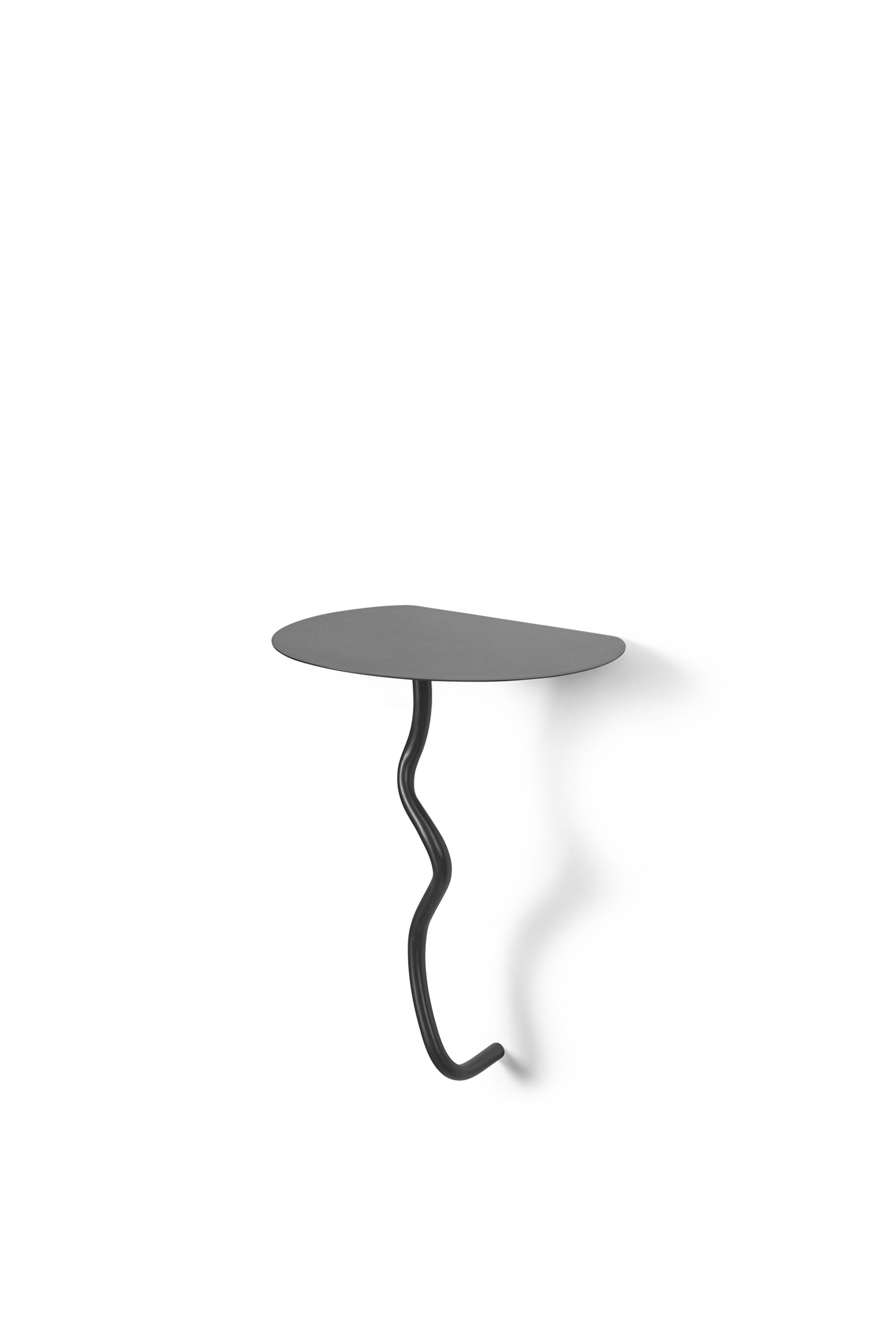 [product_category]-Ferm Living Curvature Wall Table, Black Brass-Ferm Living-5704723301936-1104267227-FER-2