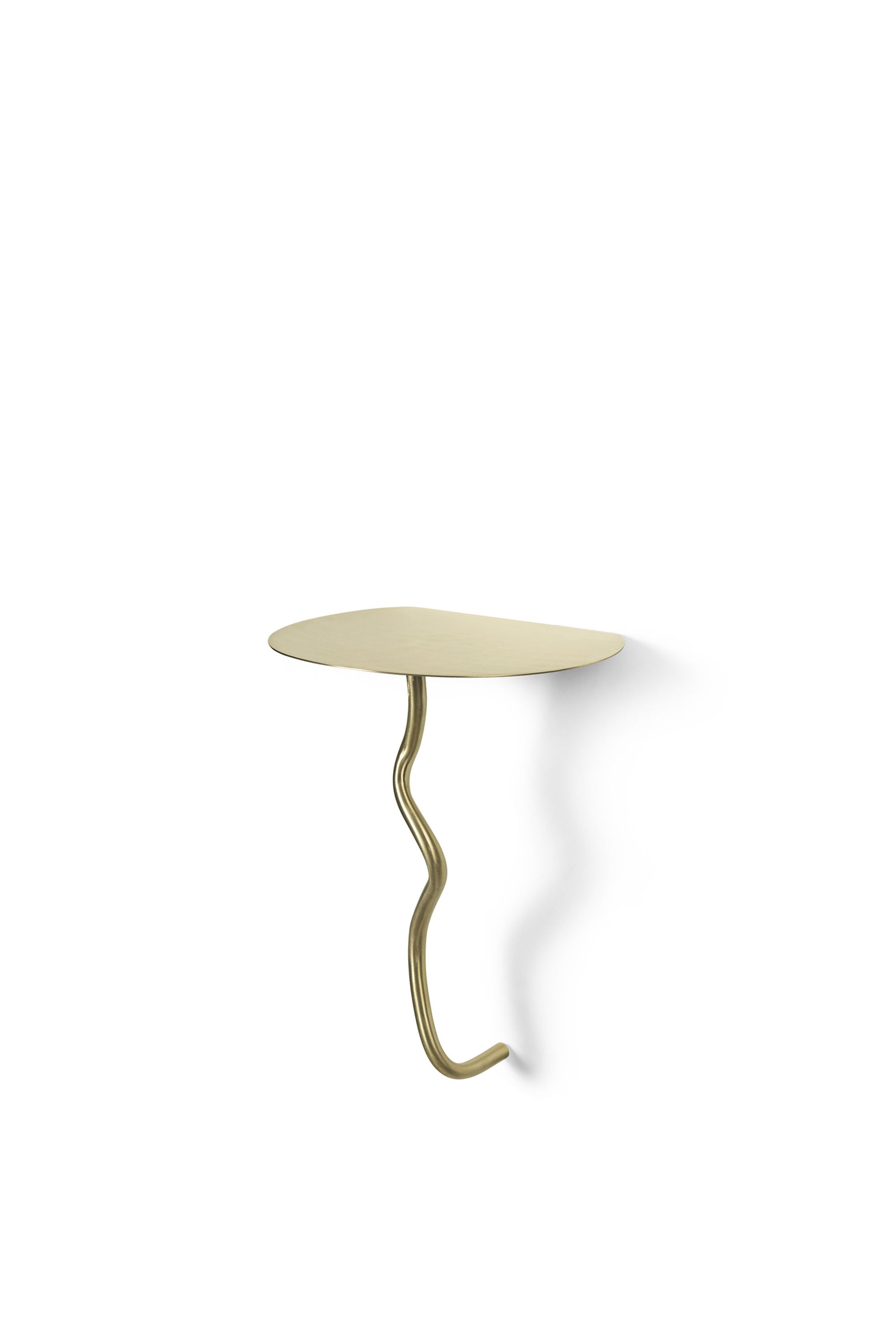 [product_category]-Ferm Living Curvature Wall Table, Brass-Ferm Living-5704723301929-1104267226-FER-2