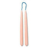 Ferm Living Ensemble de bougies trempées de 8 1,2x15 cm, blush