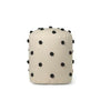 Ferm Living Dot Tufted Pouf, Sand/Schwarz