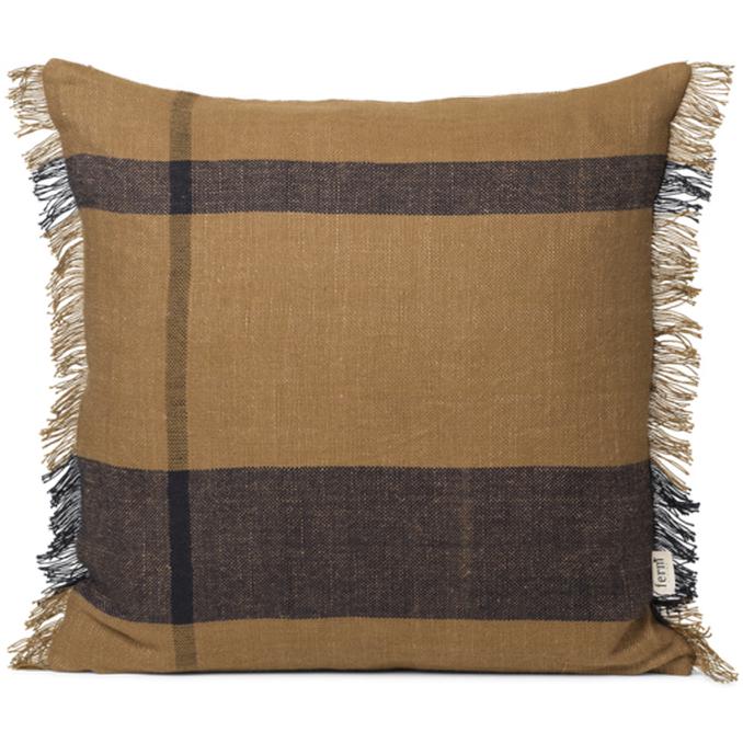 Almohada seca de Ferm Living, algas de azúcar negra