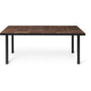 Ferm Living Flod Tiles Dining Table, Mocha/Black