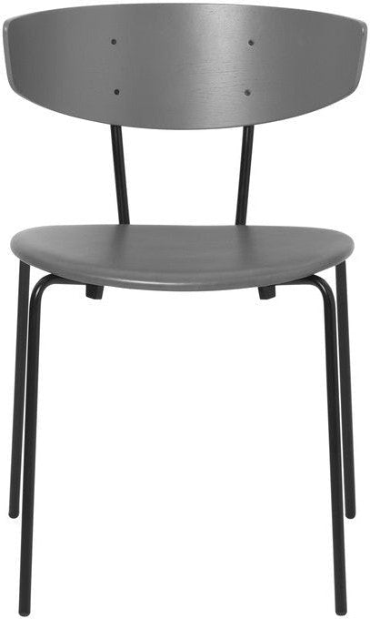 Cuero de la silla Herman de Ferm Living, gris cálido/gris