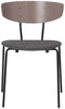 Ferm Living Herman Chair gepolstert, Dunkelrosa/Warmgrau