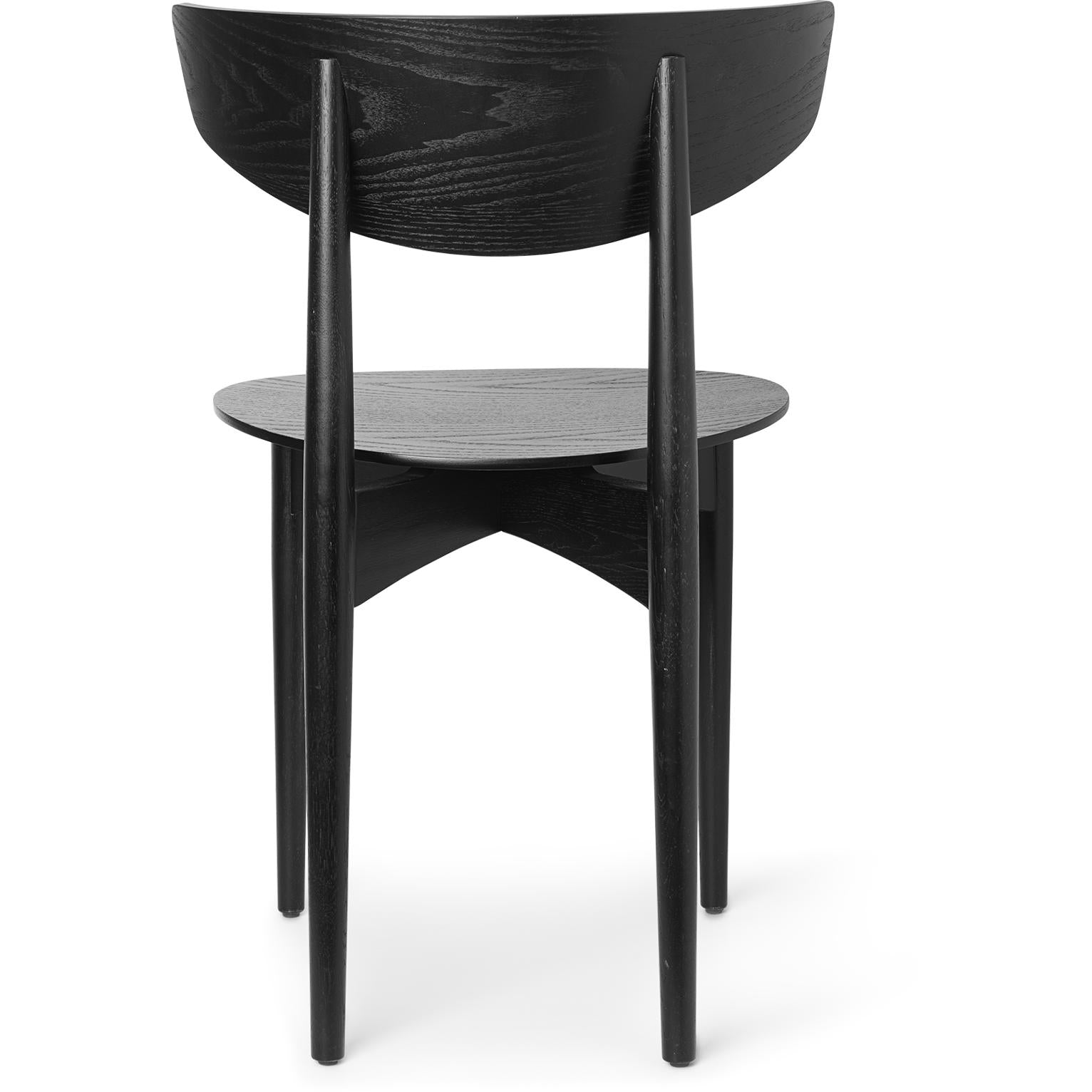 Ferm Living Herman Dining Chair Oak, Black