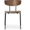 Ferm Living Herman Dining Chair Walnut, Black