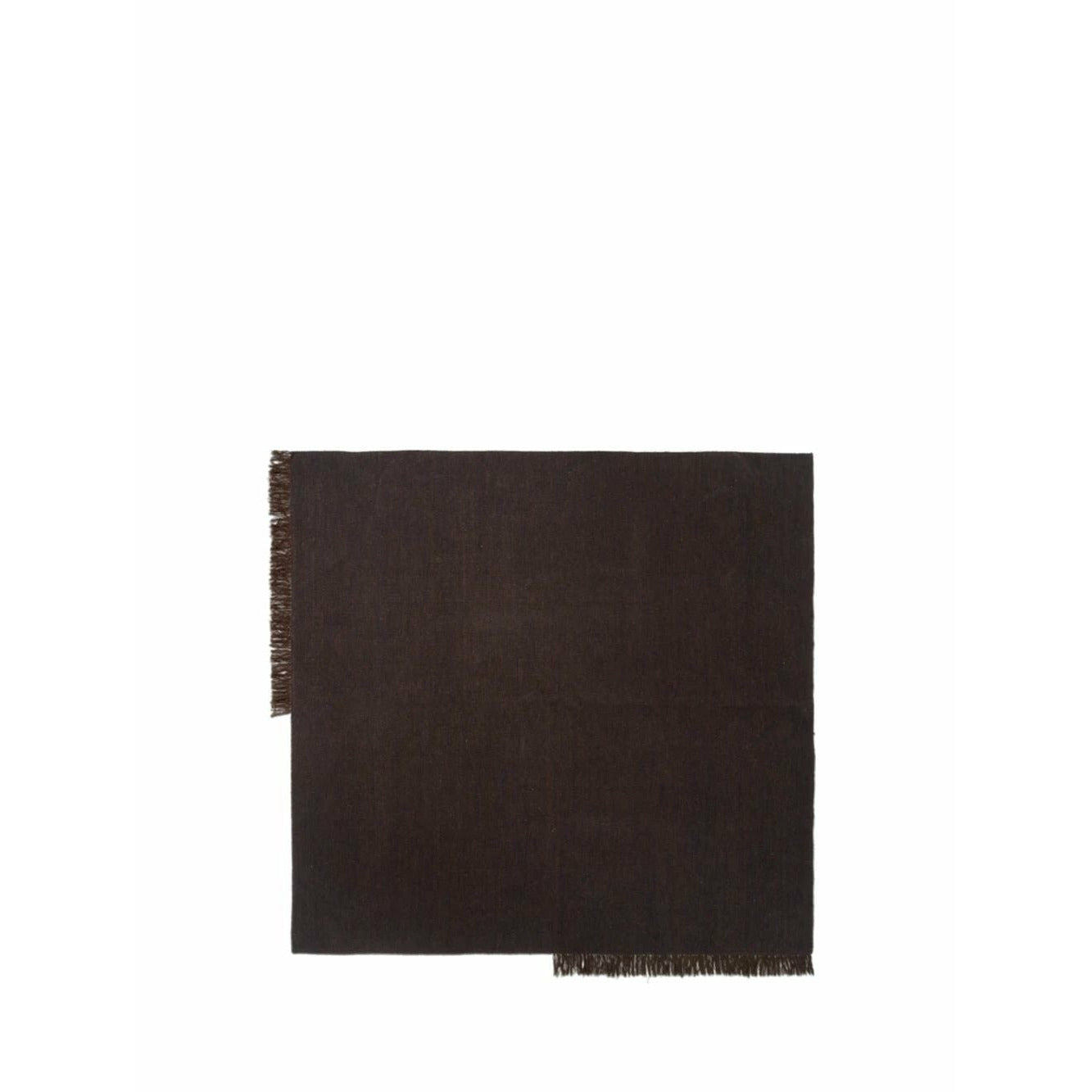 Ferm Living Kelim Rug Square, Melange oscuro