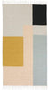 Ferm Living Kelim-Teppich Quadrate, 80x140cm