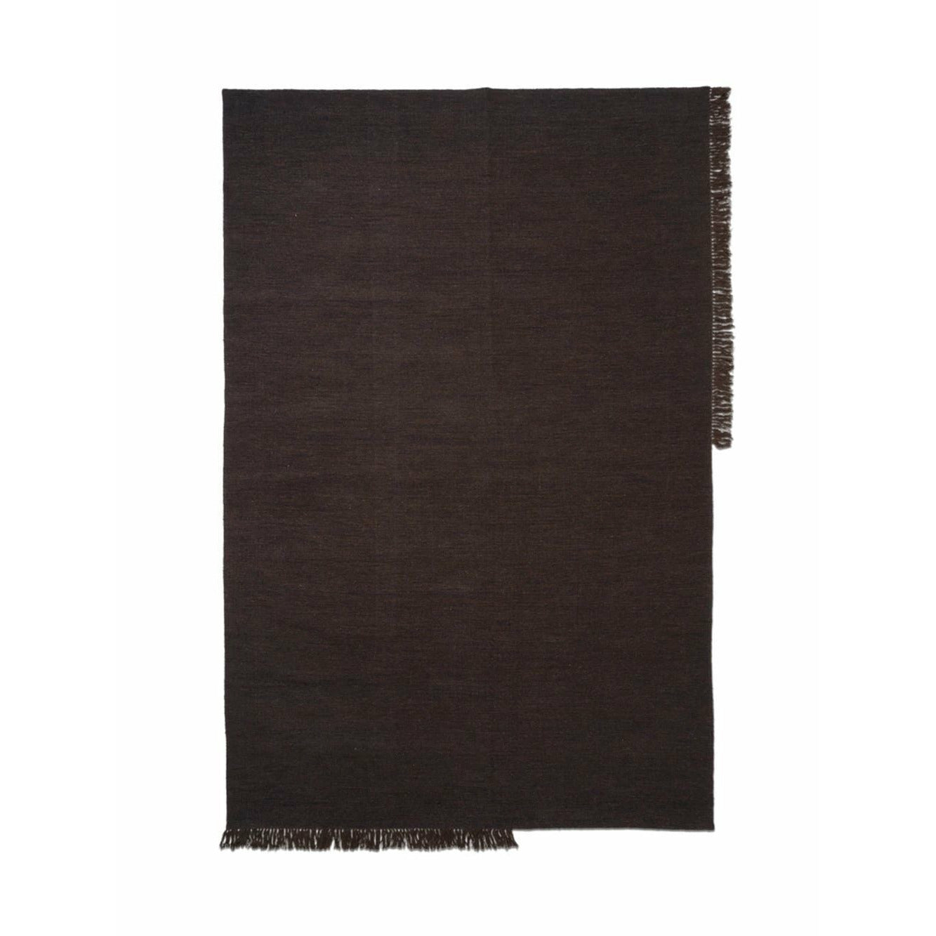 Ferm Living Kelim Rug x grande y oscuro mezcla oscura