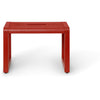 ferm LIVING Petit tabouret architecte, rouge pavot