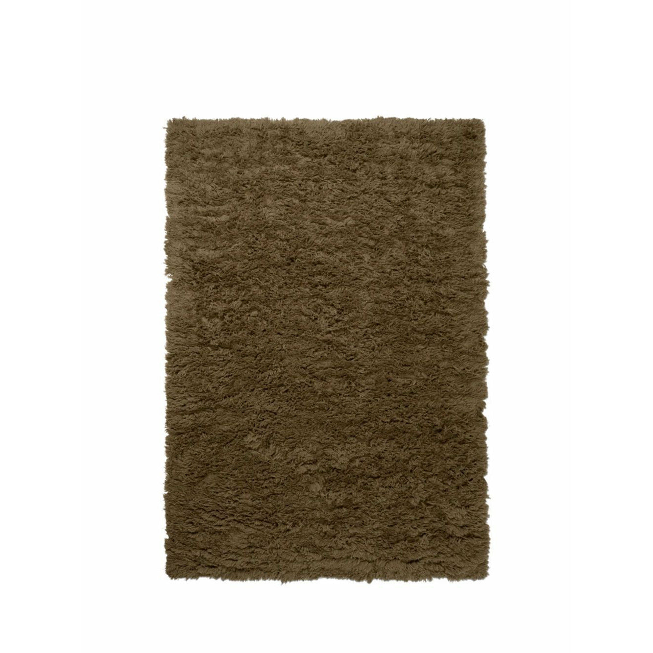 Ferm Living Meadow Tapis à poils longs Large, Tapenade