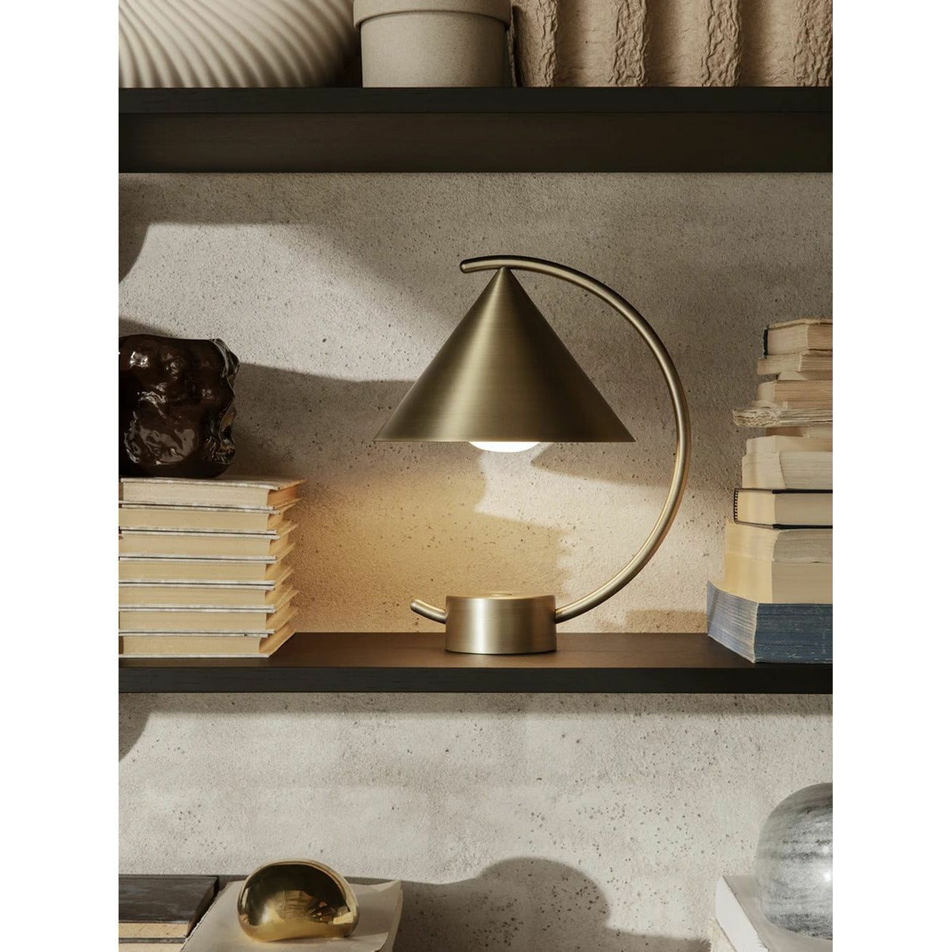 Ferm Living Meridian Lampe, Messing