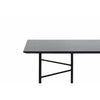 Ferm Living Mischungstisch Top 210 cm, schwarzes Eichenfurnier