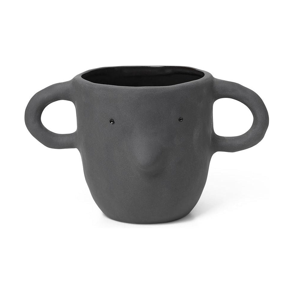 [product_category]-Ferm Living Mus Flowerpot, Dark Grey-Ferm Living-5704723283539-1104265387-FER-2