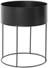 Ferm Living Planter Black, Round