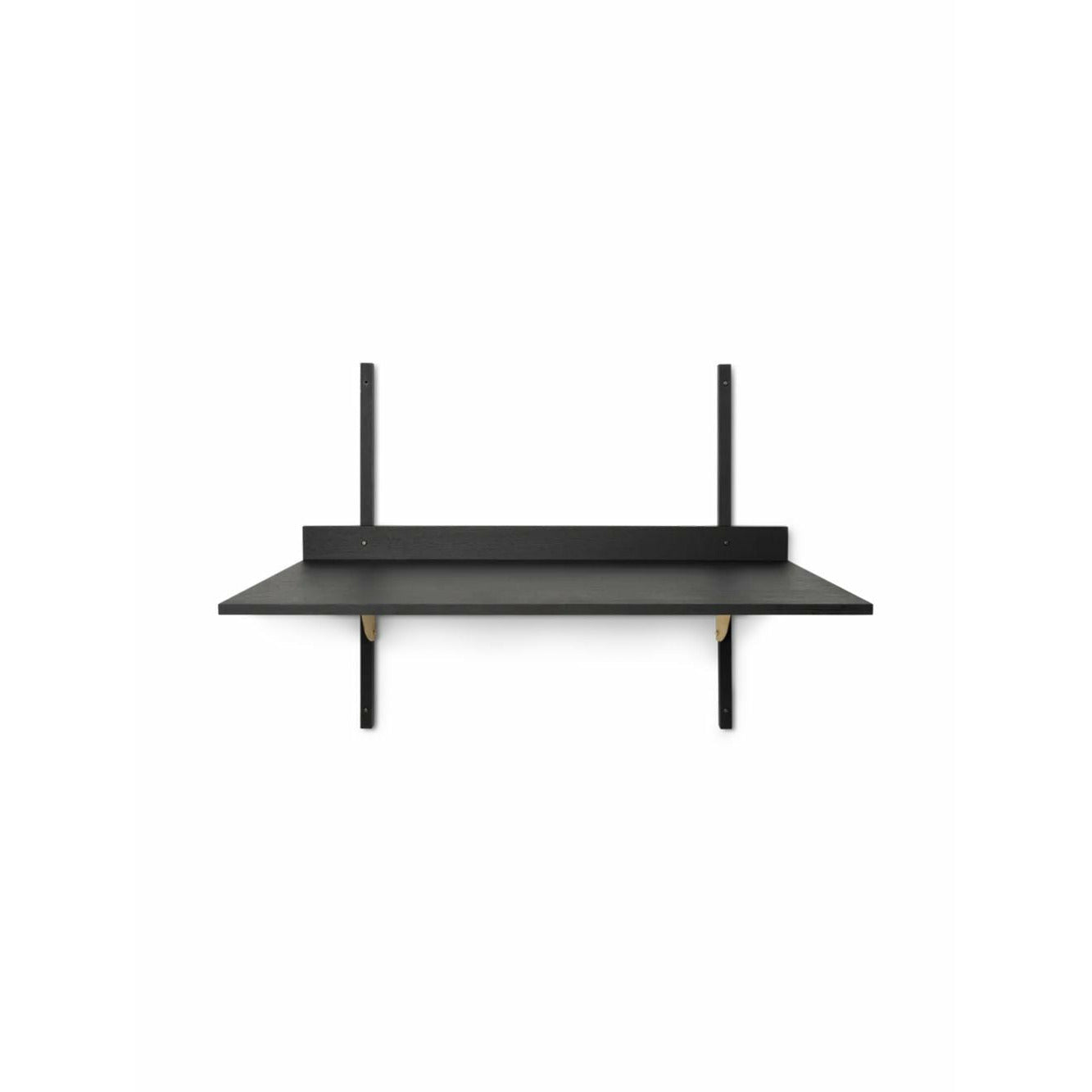 Ferm Living Sector Desk, zwart/messing