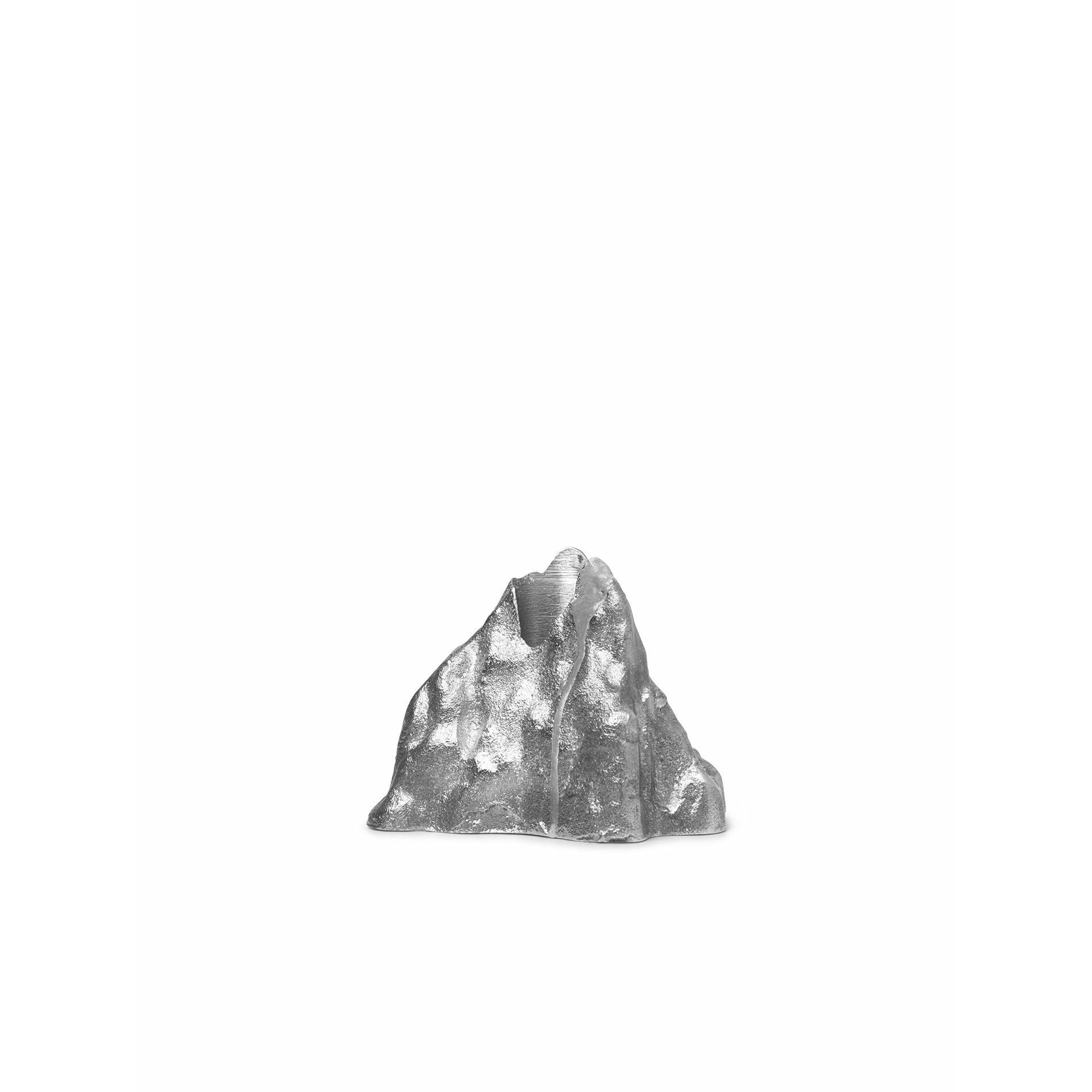 Ferm Living Stone kaarsenhouder groot, aluminium