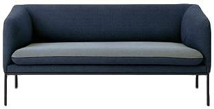 Ferm Living Turn Sofa 2棉，座椅浅灰色