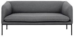 Ferm Living Turn Sofa 2 Fiord, gris claro sólido