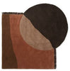 Ferm Living View Tufted Rug, Red Brown