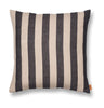 Ferm Living Grand Cushion Cover, sabbia/nero