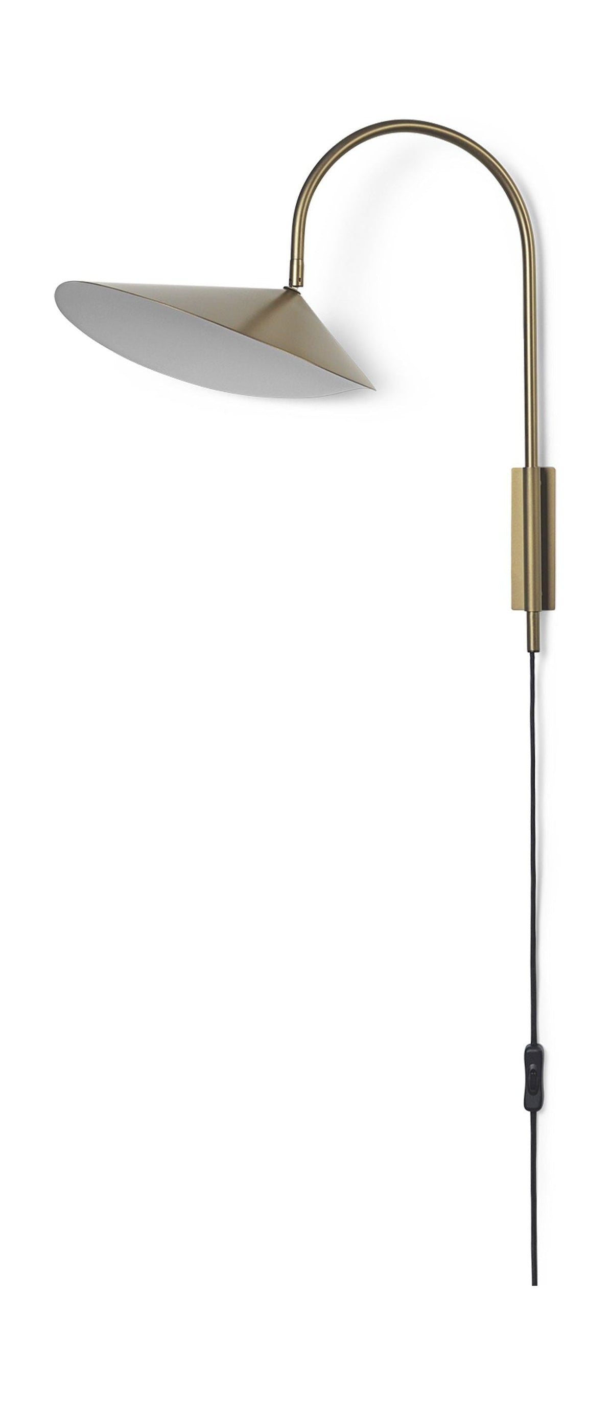 Ferm Living Lampe murale pivotante Arum, bronze