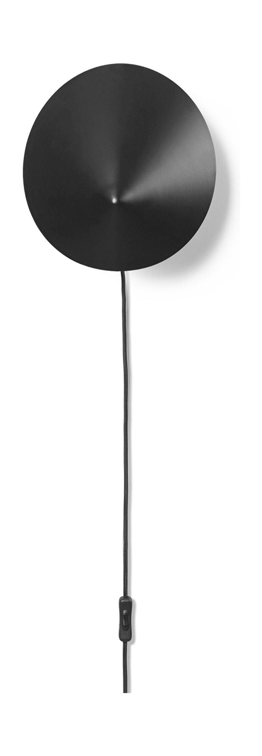 Ferm Living Arum seinä sconce, musta