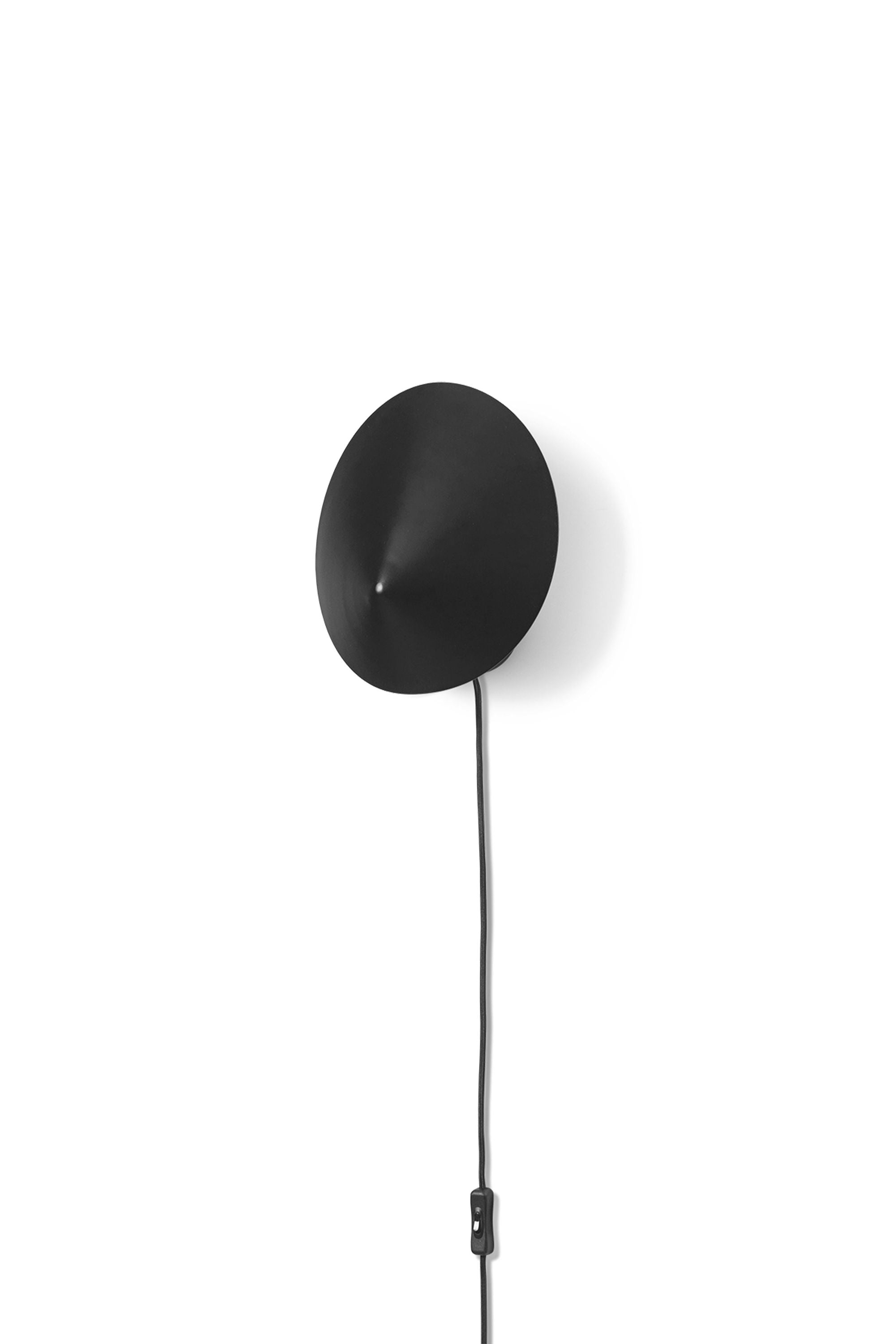 Ferm Living Arum seinä sconce, musta