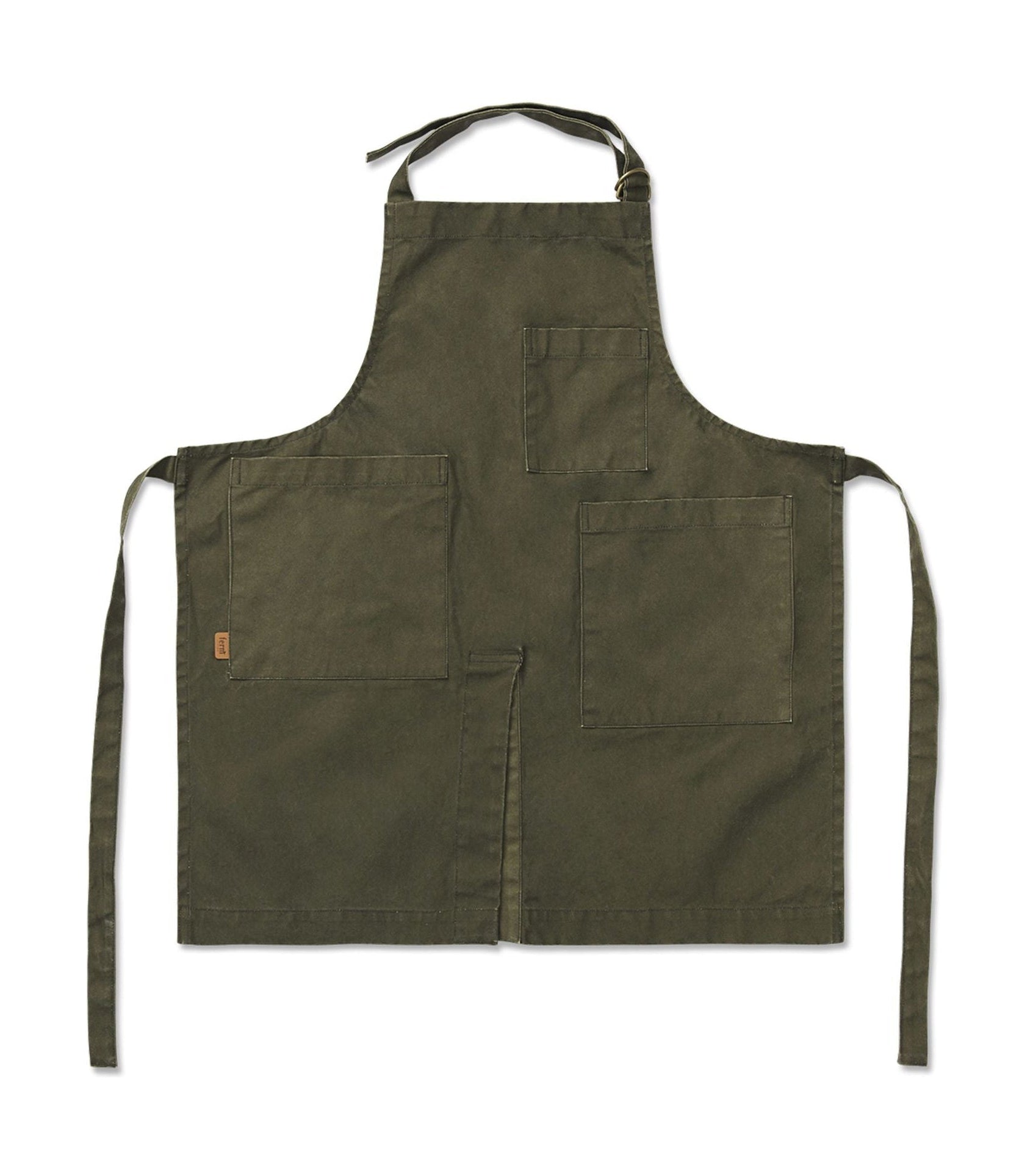 Ferm Living Bark Garden Apron，Olive