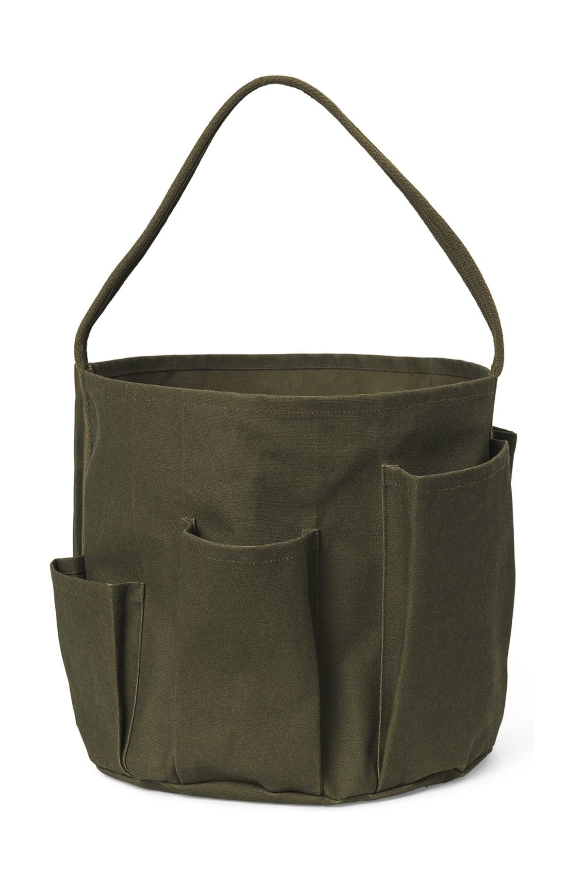 Ferm Living Bark Garden Bucket Pag, Olive