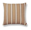 Cuscino di cotone marrone Ferm Living, linee