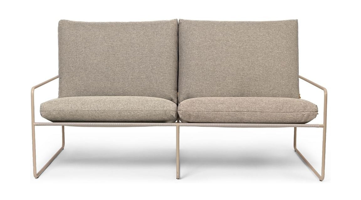 Ferm Living Desert 2 Seater Dolce，羊绒/深色沙滩