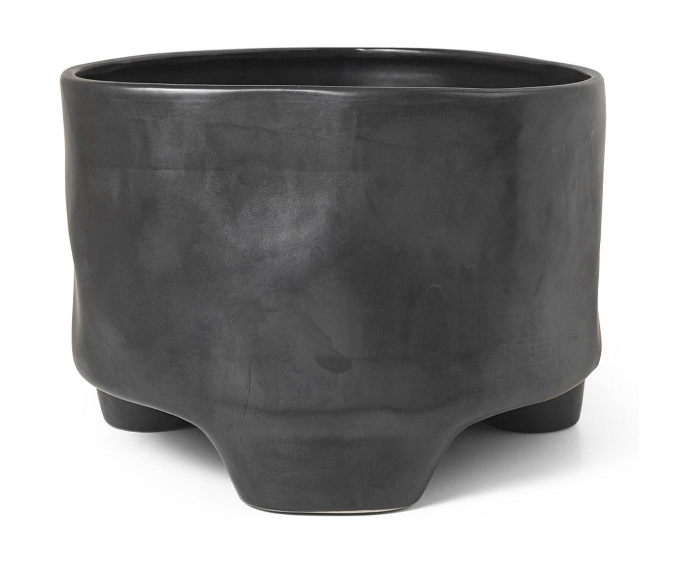 Ferm Living Esca Pot，大，黑色