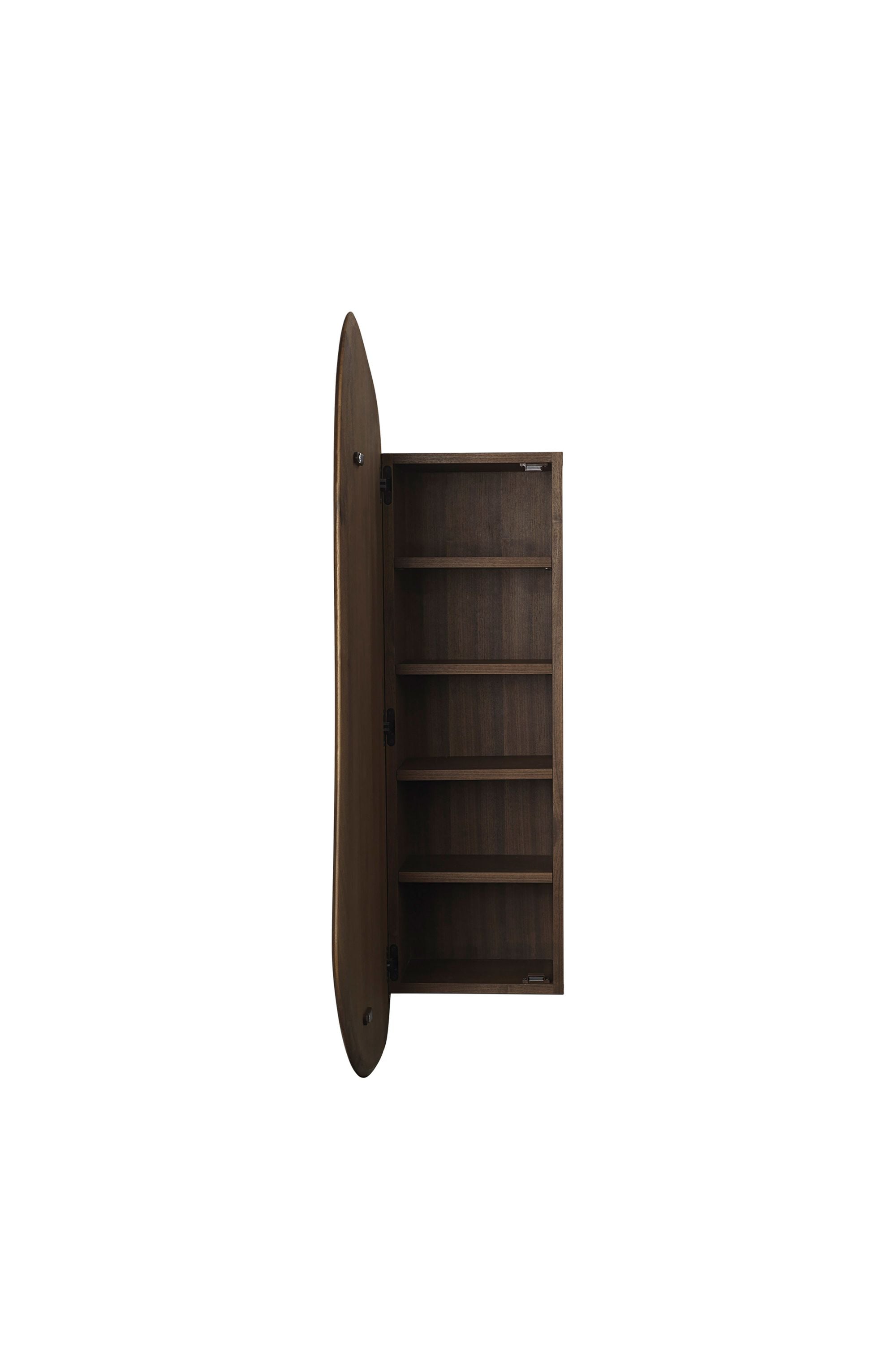 Ferm Living Feve Wall Cabinet, noce