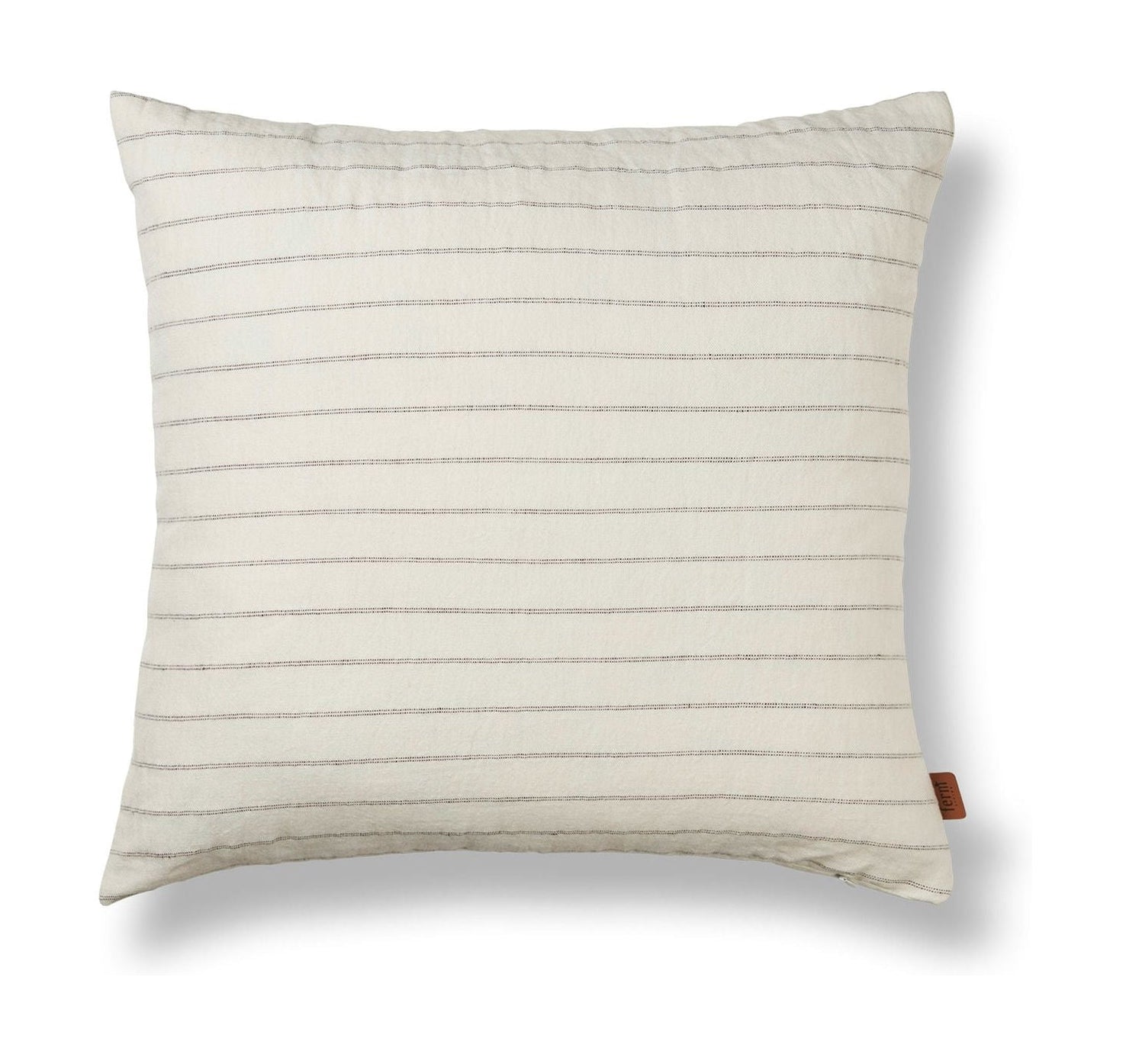 Ferm Living Grand Cushion，白色/巧克力