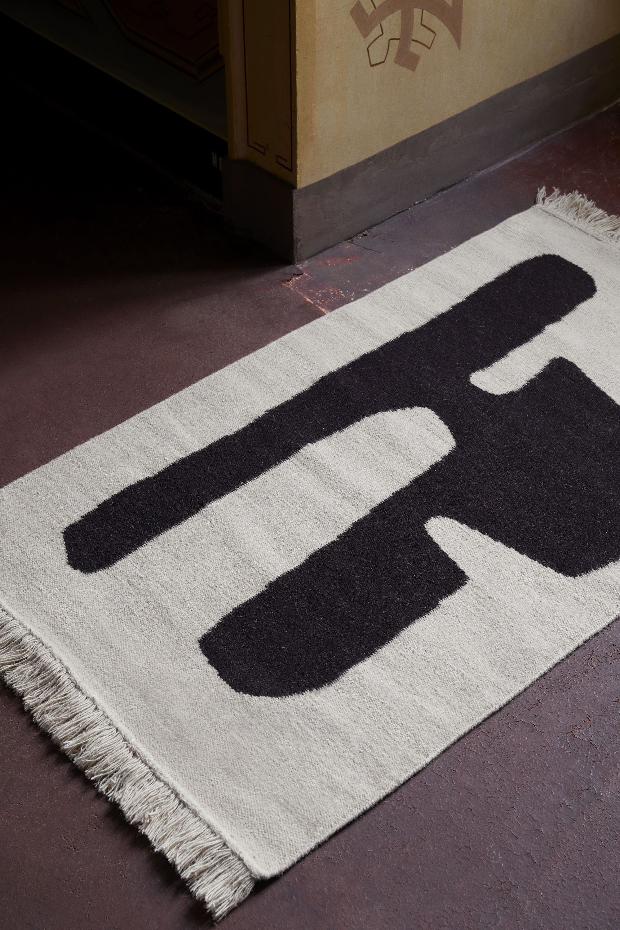 Ferm Living Tapis Kelim, petit, pose