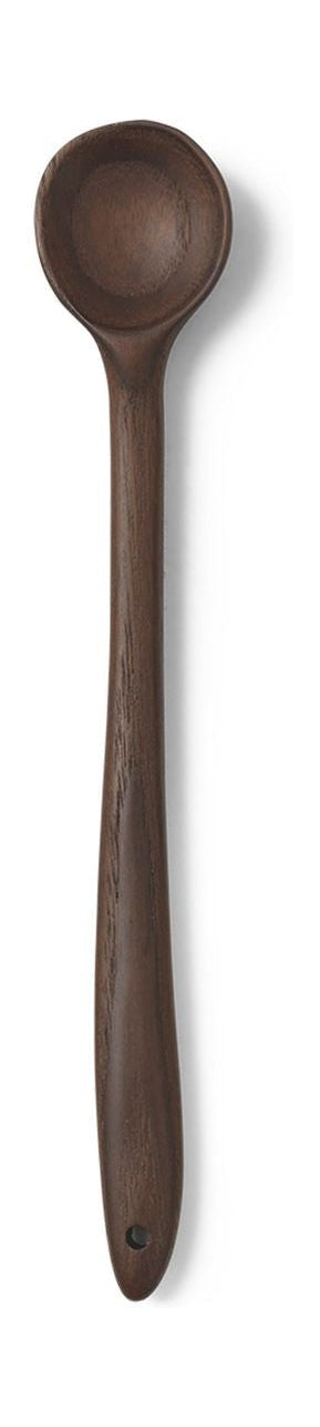 Ferm Living Mäanderlöffel, 20 cm, dunkelbraun