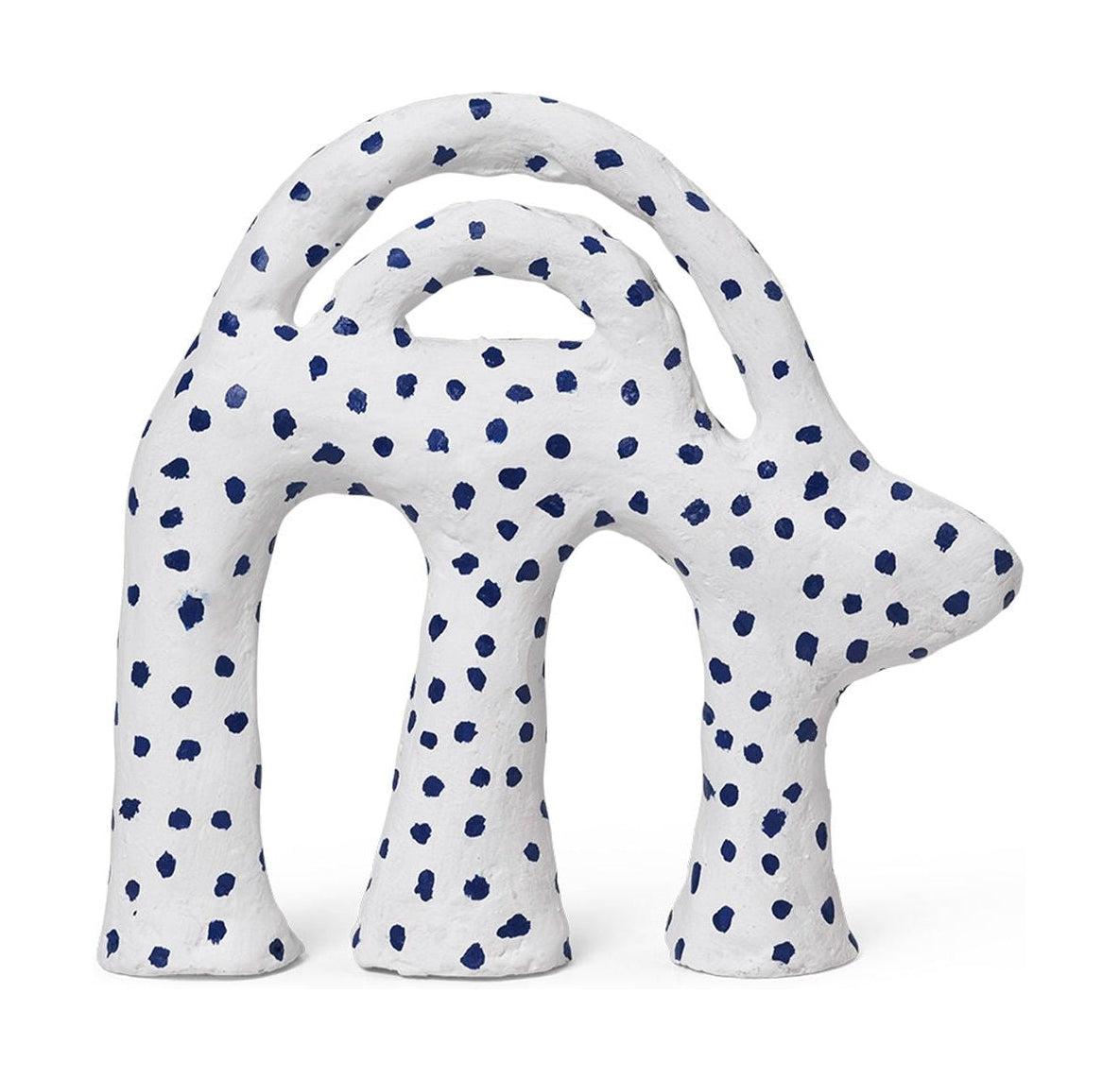 Ferm Living Mumbo, blanc / bleu