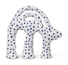 Ferm Living Mumbo, blanc / bleu