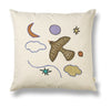 Ferm Living Coussin naïf, oiseau