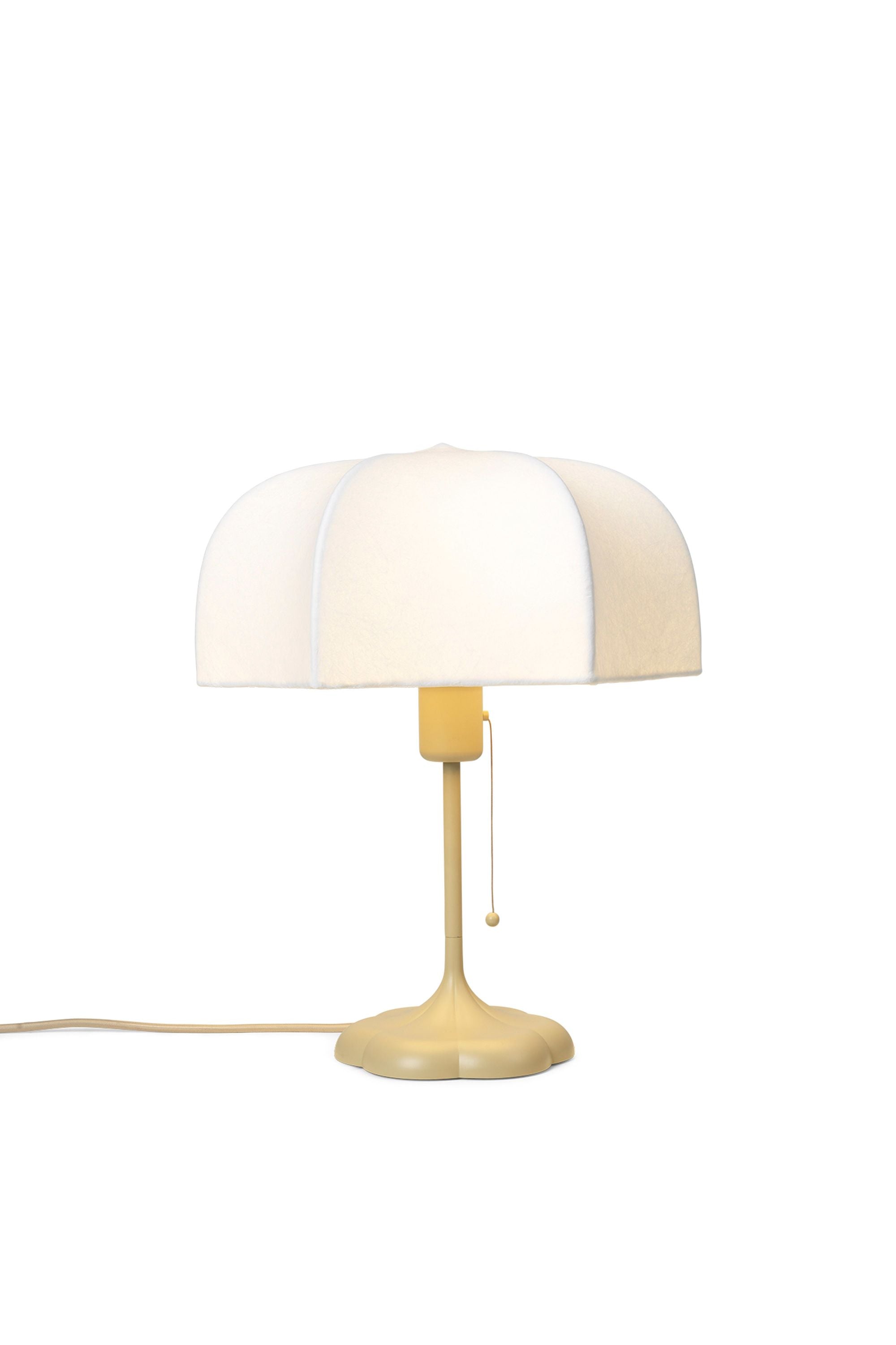 Ferm Living Lampe de table de poème, blanc / cachemire