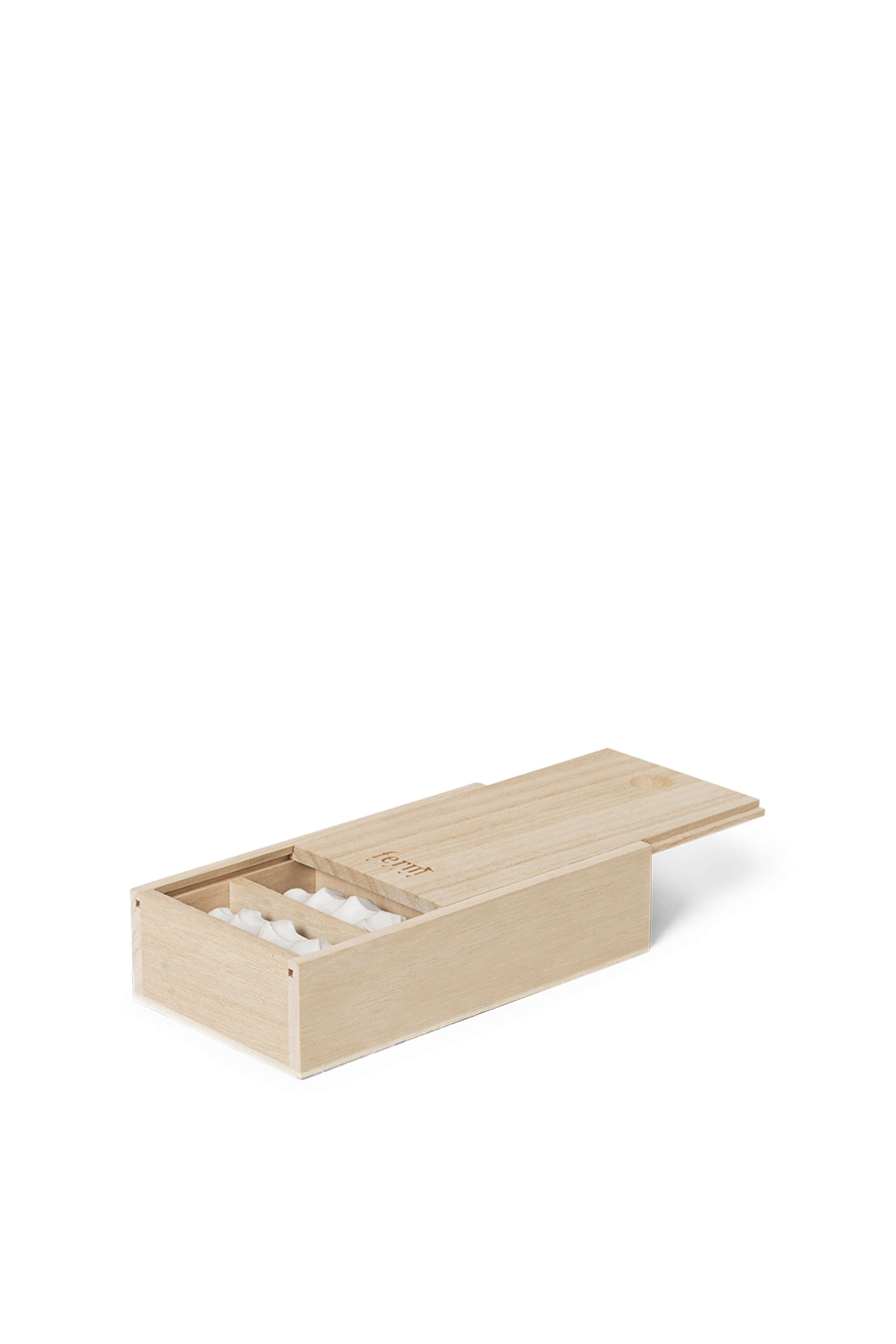 Ferm Living Ensemble de repos de couteaux Serre de 4, hors blanc